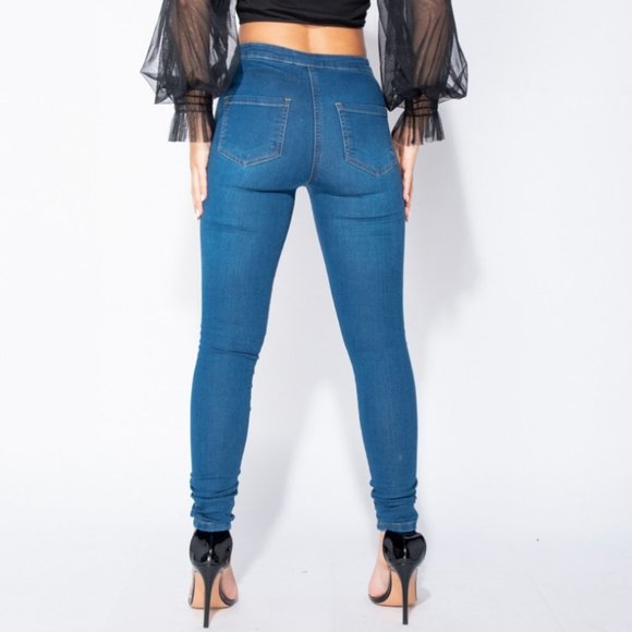 Parisian Super Skinny Leg Jeggings - Picture 7 of 9